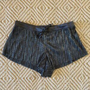 Women’s Victoria Secret Corduroy Silk-Feel Sleep Lounge Shorts Pajama | NWT | M